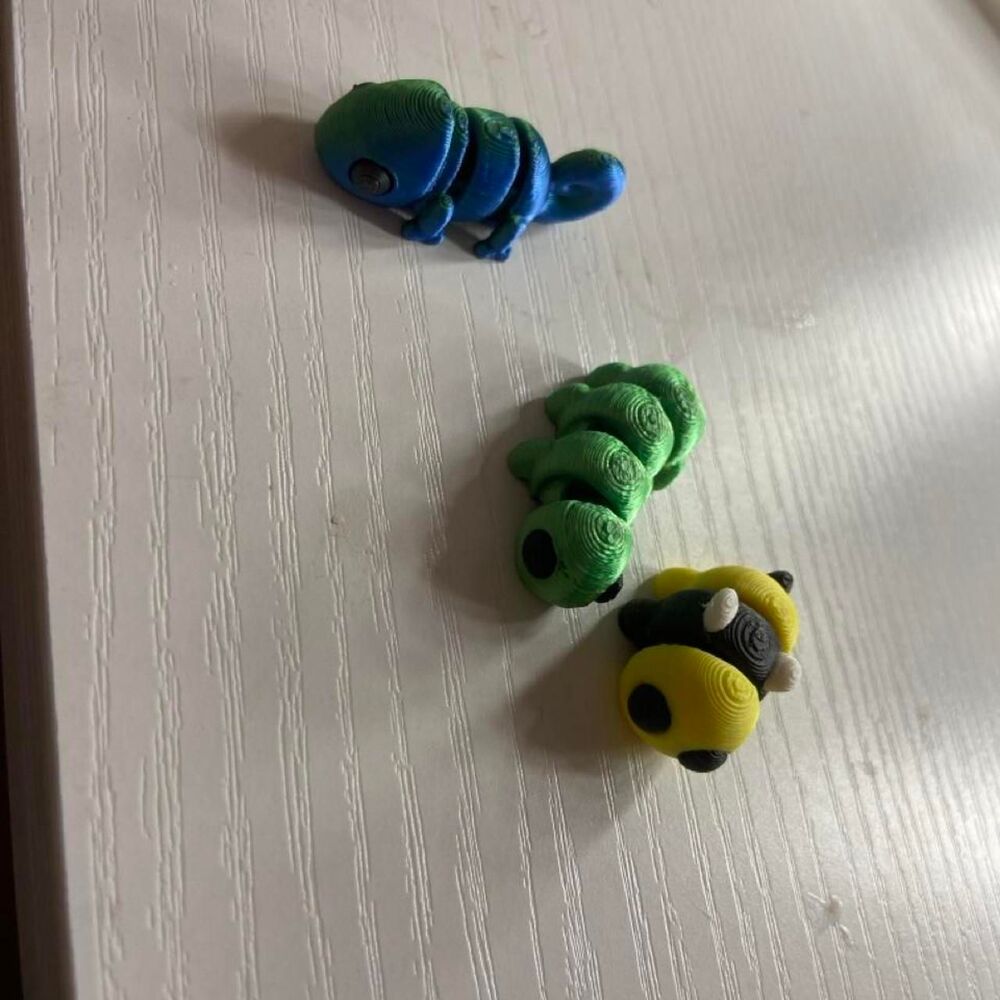 Zoo Animals Themed 3D Printed Toys